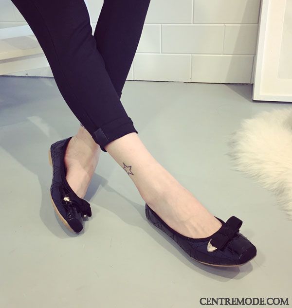 Pantoufle Mocassin Femme, Mocassin Femme Bleu Marine Kaki Brun