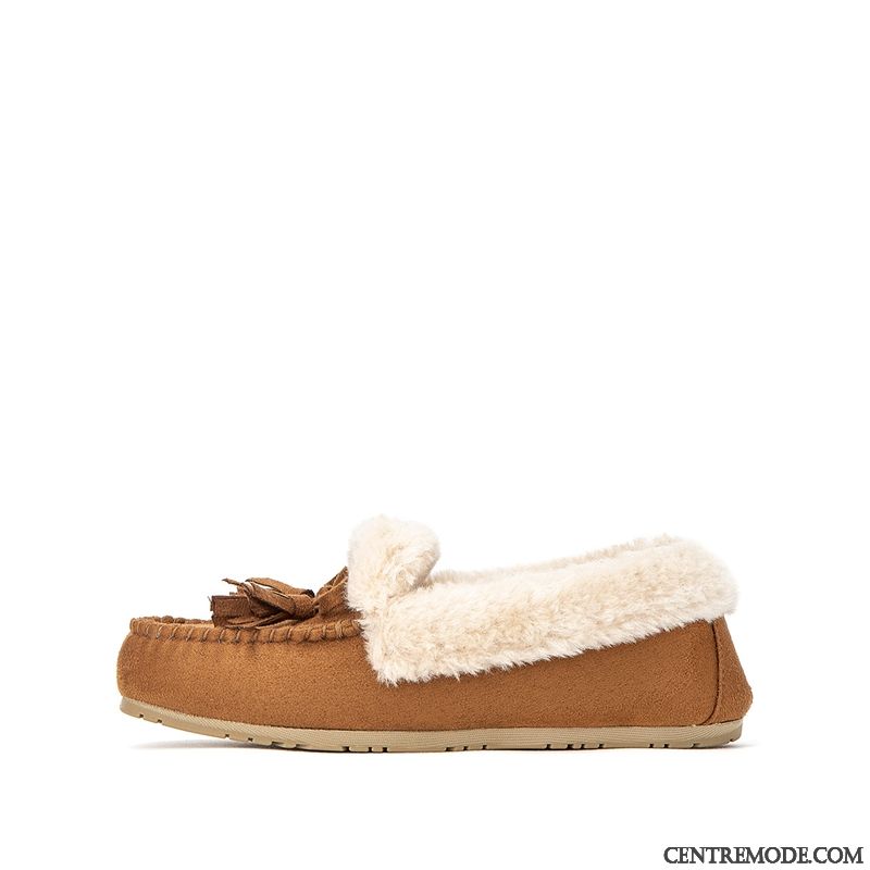 Achat Mocassin Femme, Mocassins A Talon Femme Saphir Écarlate