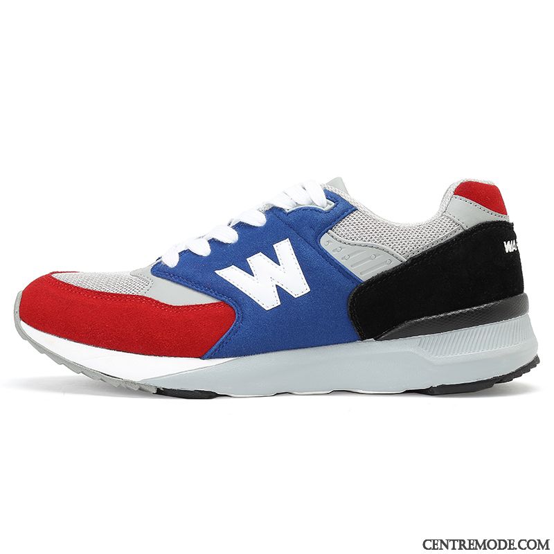 Basket Running Homme Pas Cher, Chaussure Basket Homme Bleu Royal Brun