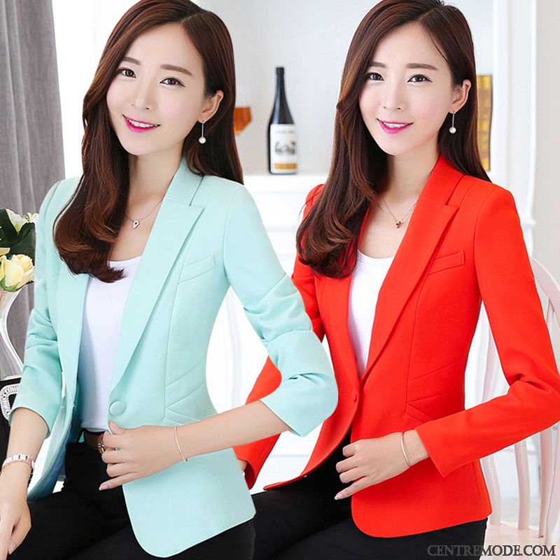 Blazer Noir Simili Cuir Femme Pas Cher Soldes, Costume Cuir Femme Corail Or