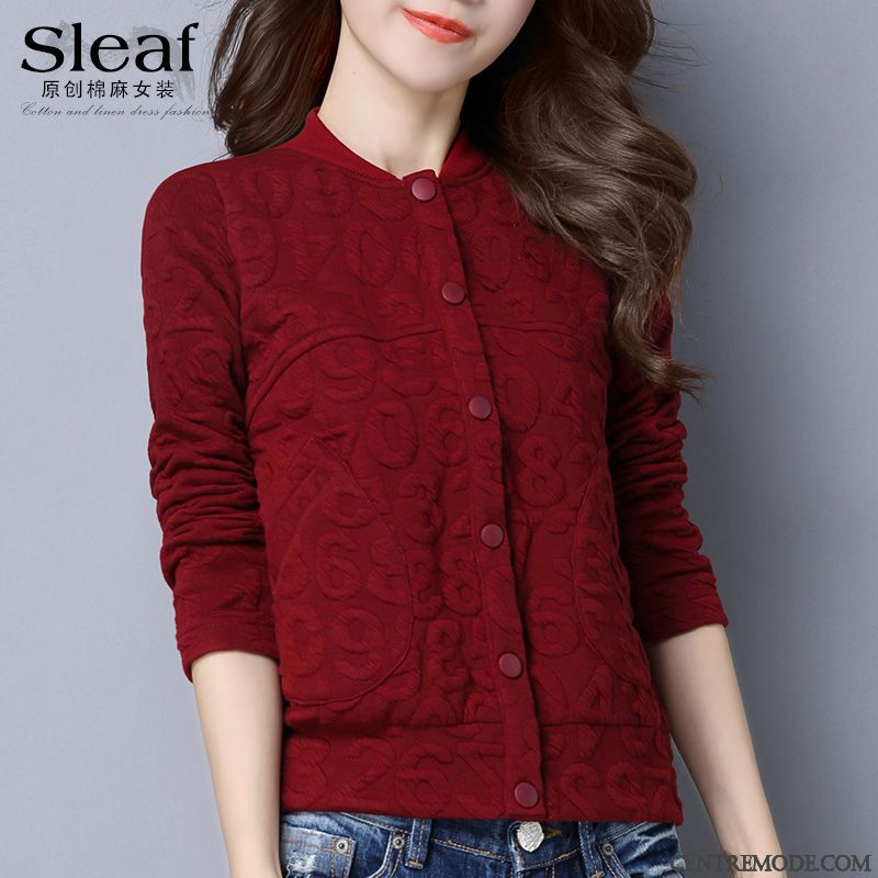 Blouson D Été Femme, Veste Rouge Femme Blanc Blanc