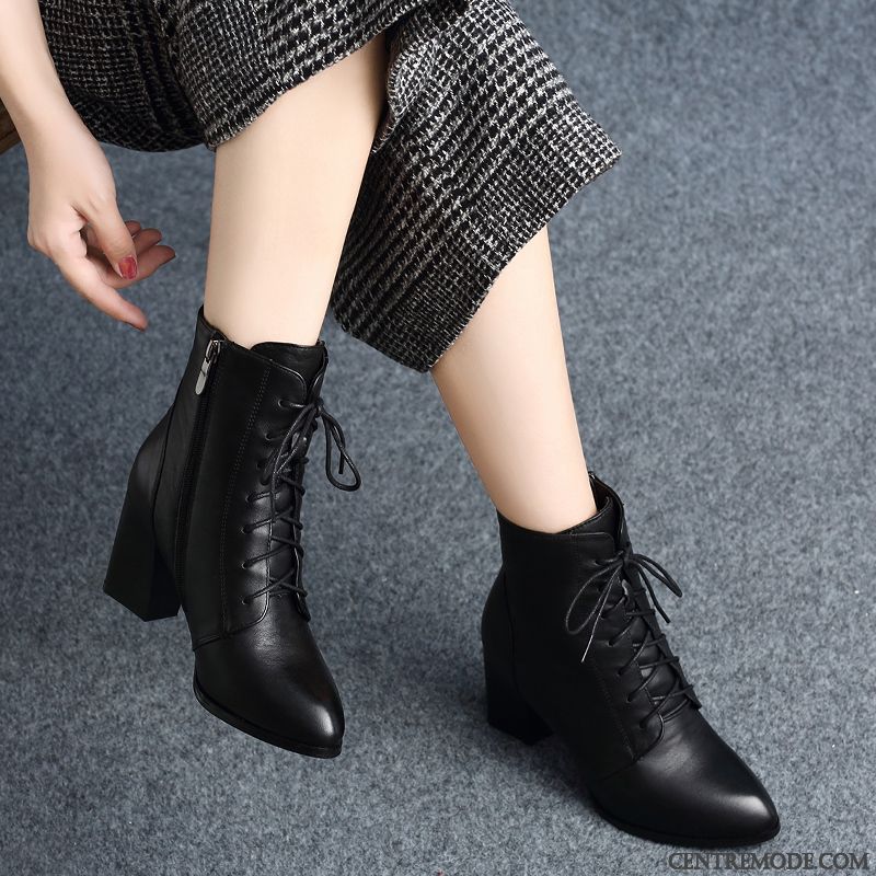 Bottes Hautes Cuir Femme, Bottes Femme En Ligne Bordeaux Vert Pâle