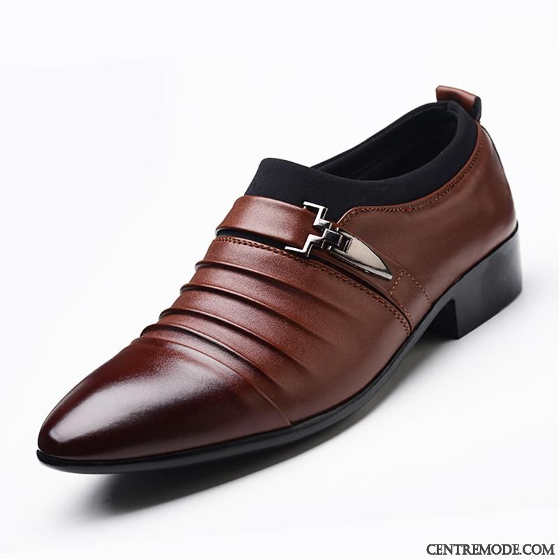 Bottine Cuir Homme Bordeaux Jaune Vert, Les Derbies Pour Homme Pas Cher Soldes