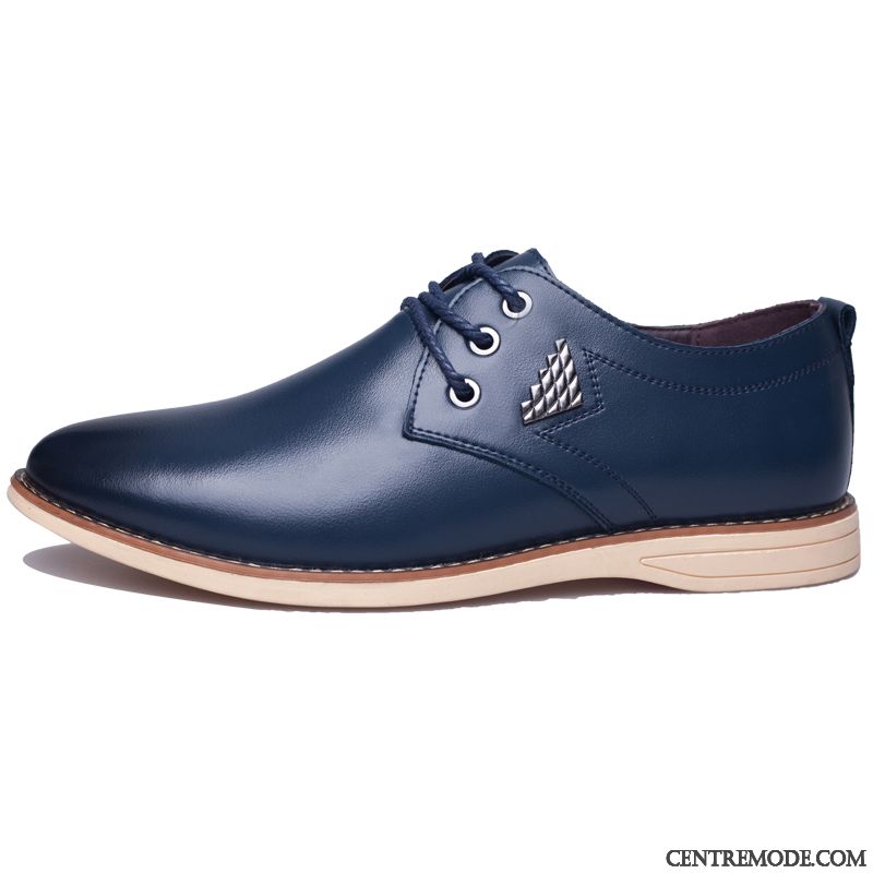 Bottines Haut Talon Homme Pas Cher, Derbies Homme Soldes Ivoire Tout Noir
