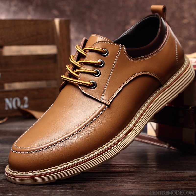 Bottines Homme Cuir Beige Pas Cher, Derbies A Talon Pas Cher Vert Pâle Bordeaux