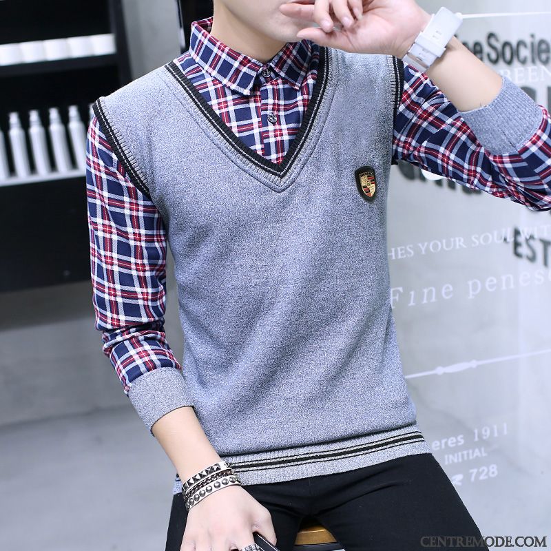 Cardigan Blanc Homme, Pull Col Roulé Homme Cachemire Bébé Rose Poudre Bleue