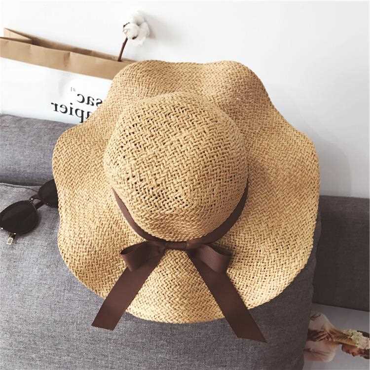 Casquette Femme Pure Bord De Mer Vague Ombre Crème Solaire Plage