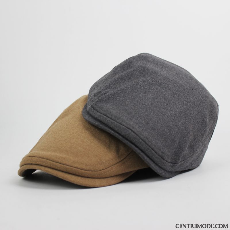 Casquette Homme Femme Été Voyage Loisir Tendance Jeunesse Pure Gris