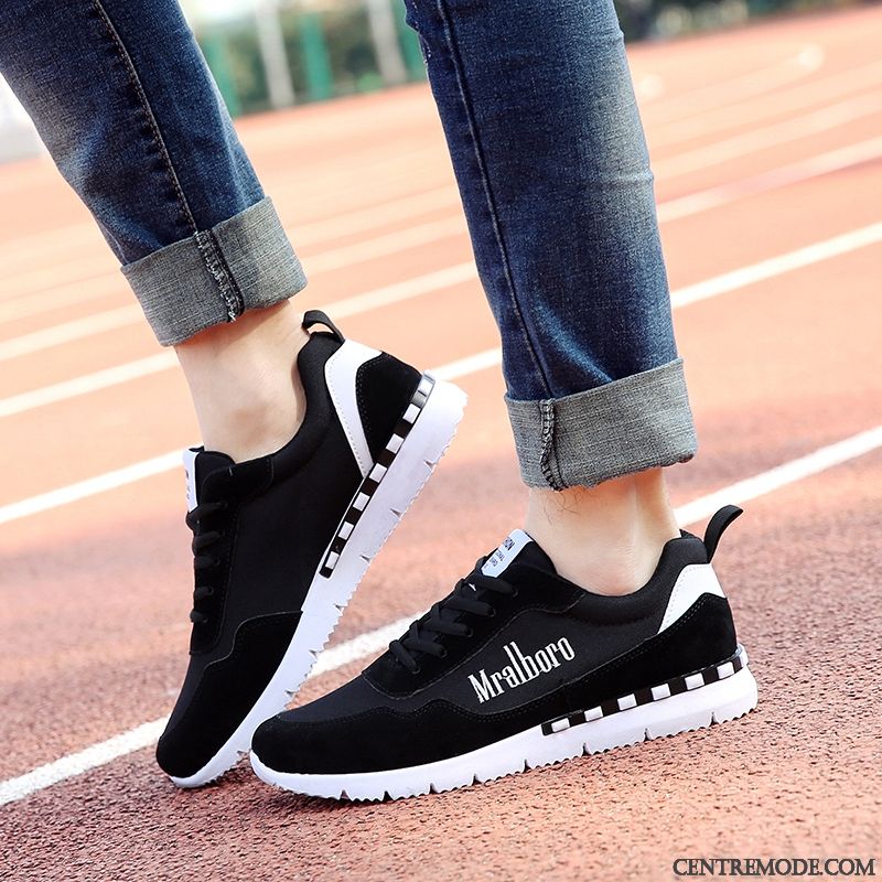 Chaussure De Running Montante, Soldes Homme Running Baskets Rose Choquant Chocolat
