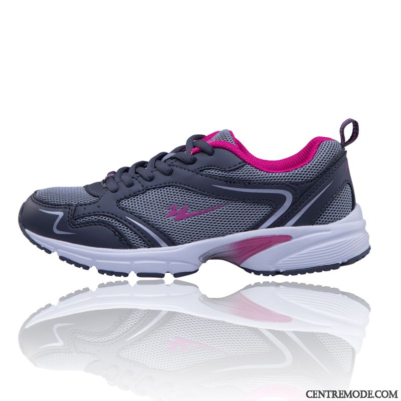 Chaussure Femme Classe Pas Cher, Chaussures Running Compensées Pierre Brun