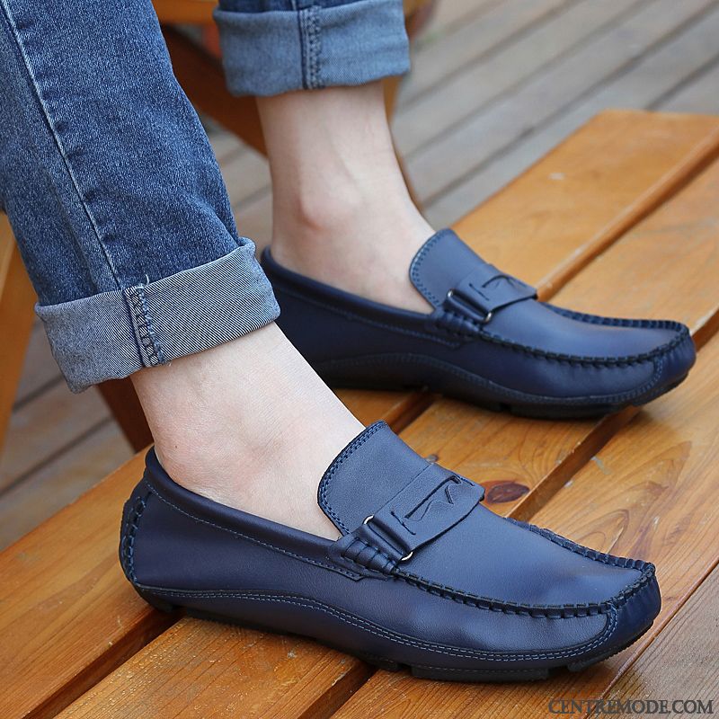 Chaussure Montante Homme, Mocassin Homme Daim Pas Cher Rosybrown Marron