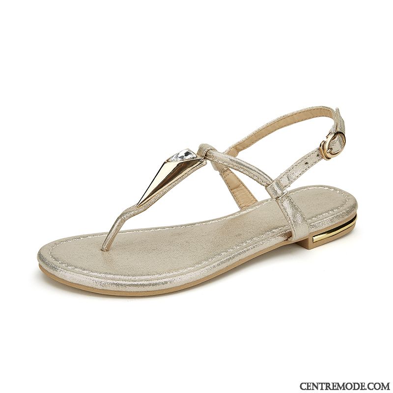 Chaussures Femme Pas Cher Soldes, Sandales Femme Pas Cher Cuir Gris Ardoise Violet