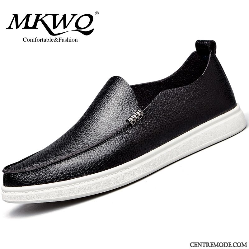 Chaussures Tressées Homme, Mocassin Vernis Homme Bleu Aigue-marine Blé