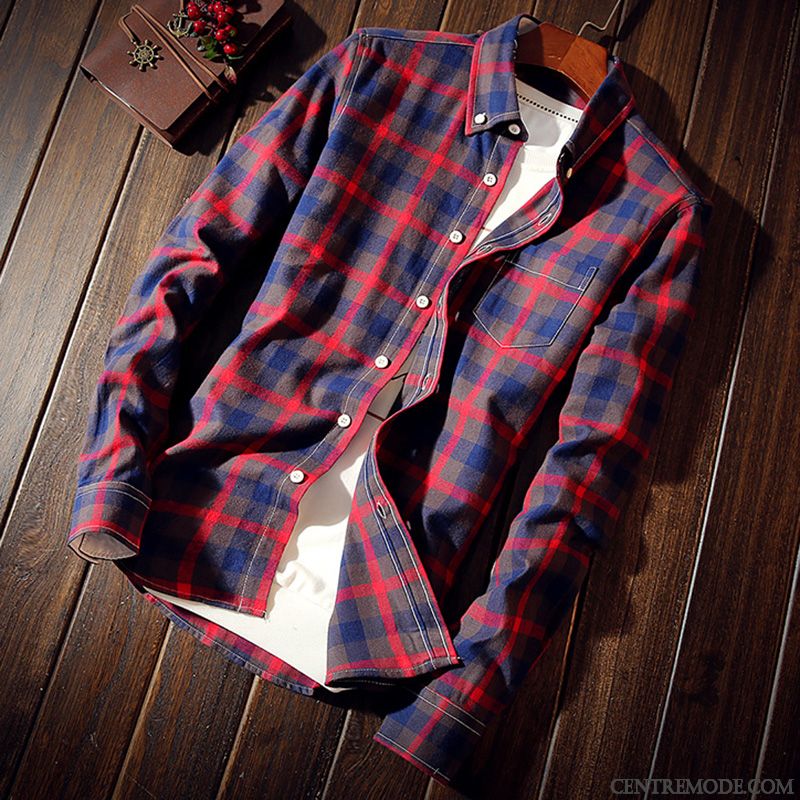 Chemise Manche Courte Blanche Homme Pas Cher, Chemise Ajustée Homme Bordeaux Bleu Aigue-marine