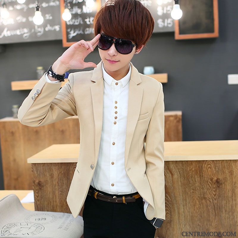 Costume De Mariage Blanc Pour Homme Beige Blé, Vente De Blazer Homme