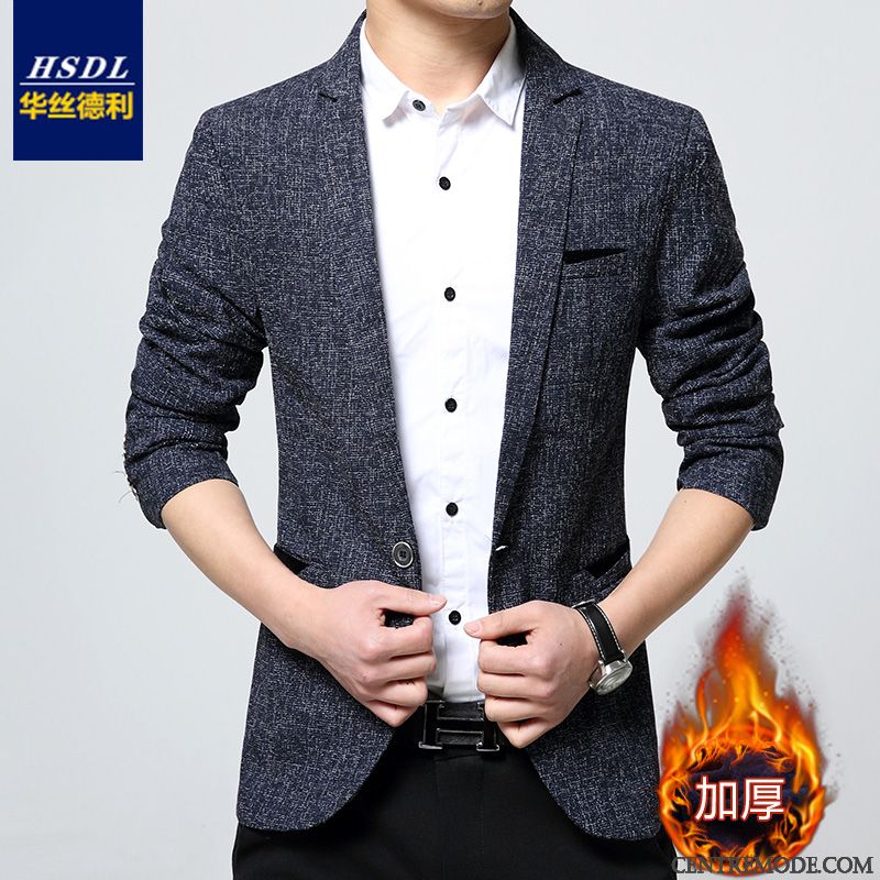 Costume Homme Noir Et Blanc Vert D'eau Neige, Blazer De Costume Bleu Pas Cher