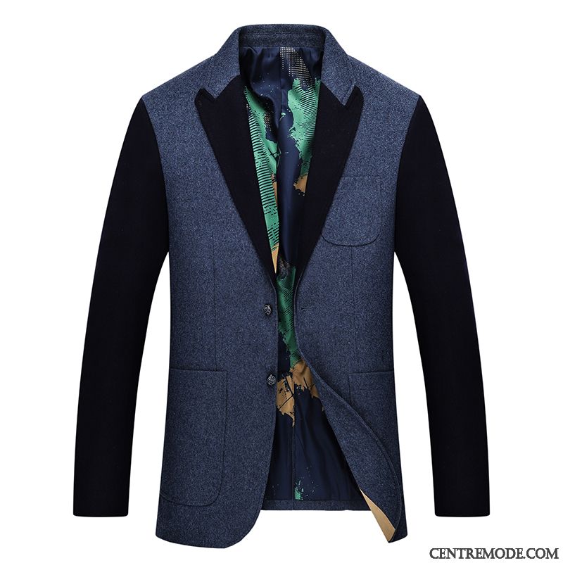 Costumes Blazer Homme Tendance Hiver Marque Slim De Travail L'automne