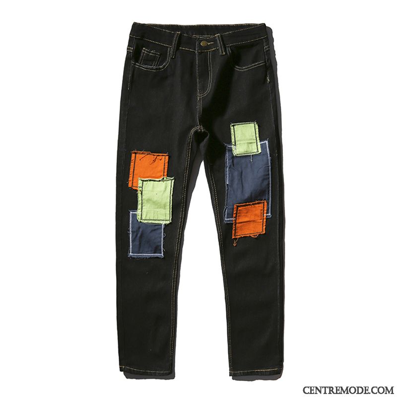 Jean Homme Delave, Jeans Homme De Marque Palevioletred Gris