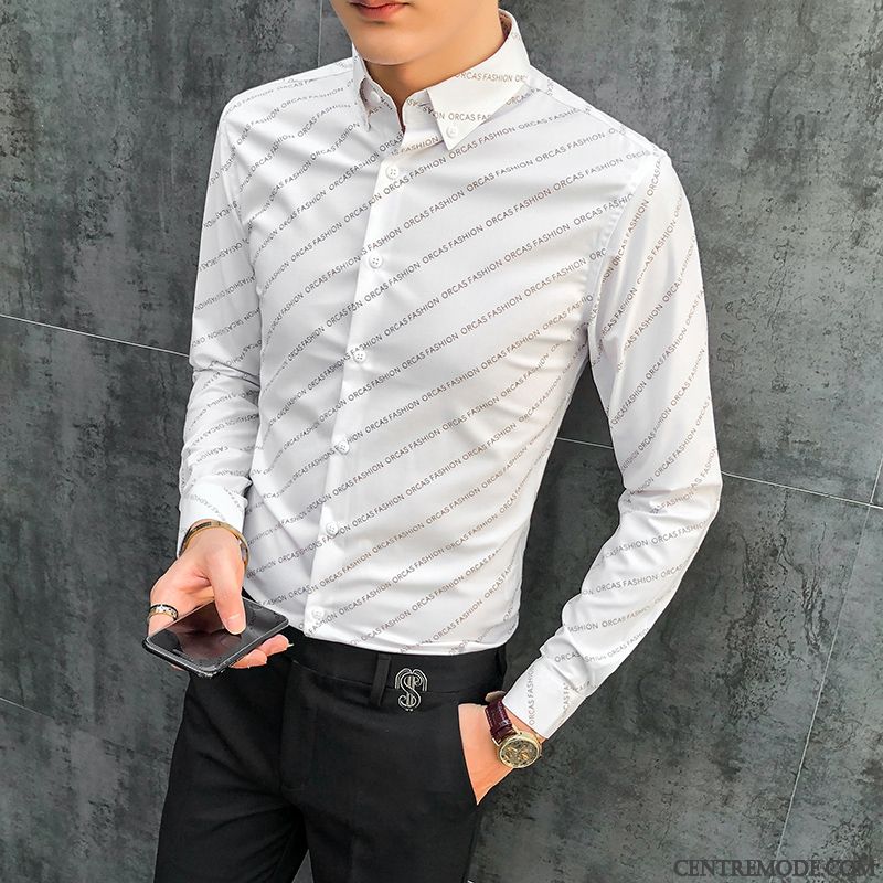 Magasin De Chemises Pour Hommes En Ligne, Chemise Jean Manche Courte Homme Brun Rose Saumon