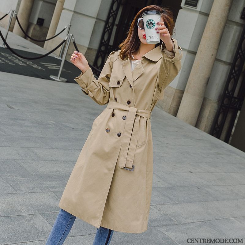 Manteau Cintré Femme Hiver, Manteau Chaud Mode Motor City Rose Choquant