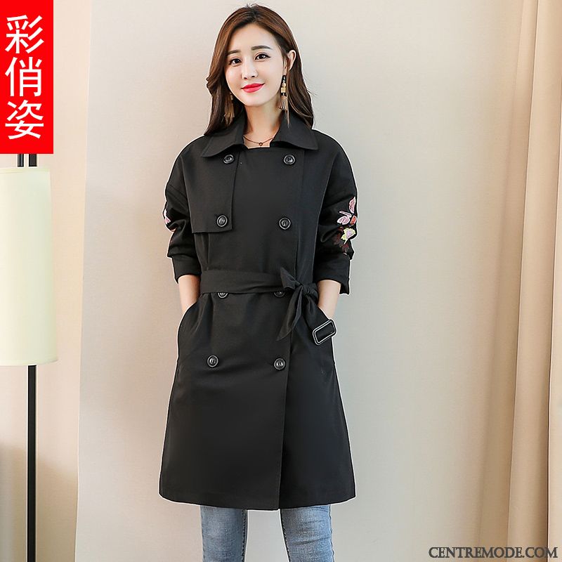 Manteau Noir Cintré, Manteau Long Rouge Femme Neige Rouge