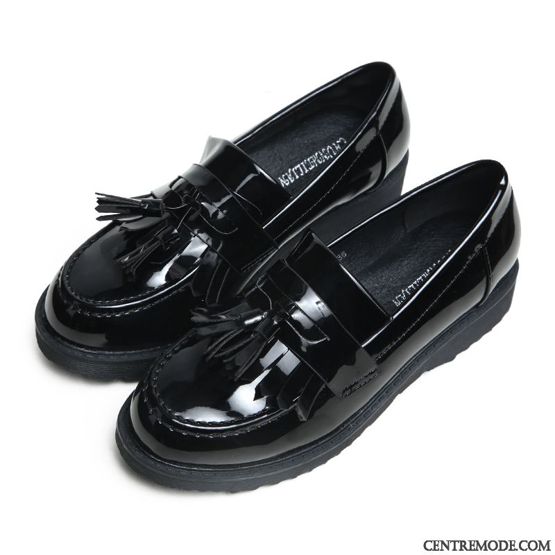 Marque De Mocassin Femme Gris Charbon Bleu Marin, Mocassin Femme En Solde