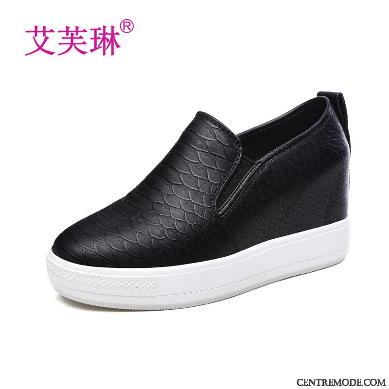 Mocassin Bleu Marine Rouge Palevioletred, Chaussure Femme Mocassin Cuir