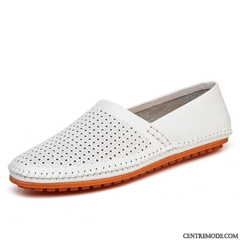 Mocassin Cuir Noir Homme Beige Jaune, Chaussure Mocassin Homme Pas Cher Soldes