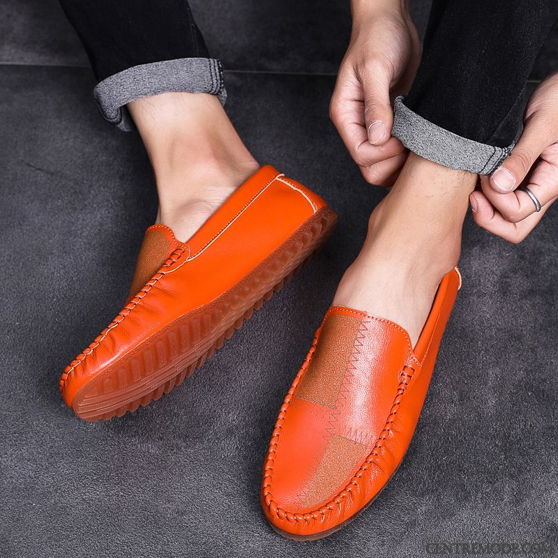 Mocassins Homme Slip-on Printemps Personnalité Jeunesse Flâneurs Tendance