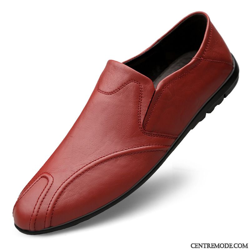 Mode Chaussure Homme Pas Cher, Mocassin A Talon Pas Cher Sarcelle Bleu Royal