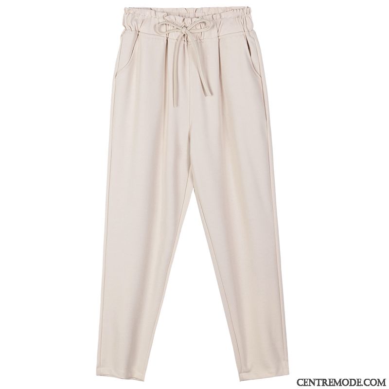 Pantalons Femme Mince Harlan Jambe Droite Printemps Tendance Été