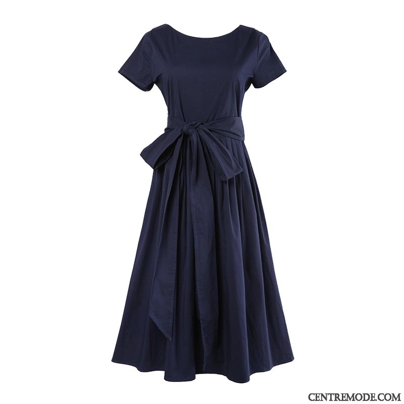 Robe Noire Chic Pas Cher Marine Marine, Robe D Hiver Pour Femme