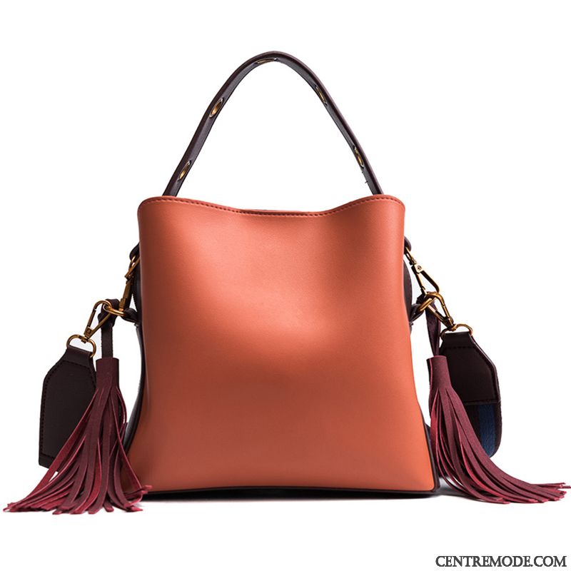 Sac À Bandoulière Femme Sac De Messager Le Nouveau All-match Été Printemps Tendance Couleur De Contraste