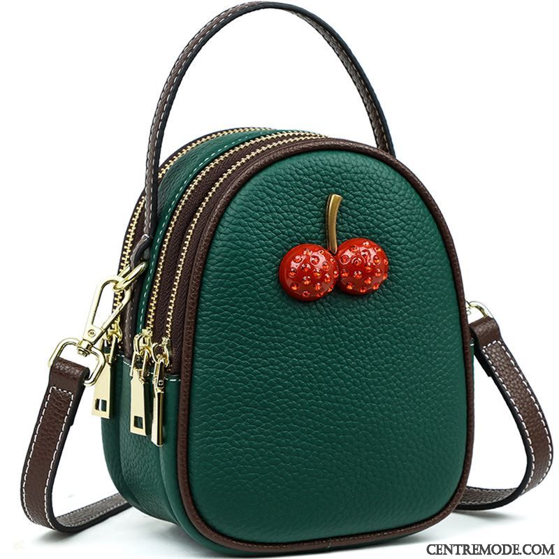 Sac À Bandoulière Femme Sac De Messager Sacs À Bandoulière Modèles Féminins Simple Le Nouveau Vert