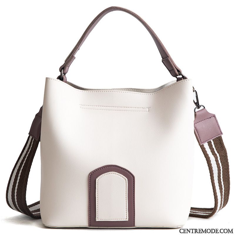 Sac À Bandoulière Femme Sac De Messager Été Tendance All-match Sac À Main Sacs À Bandoulière Blanc