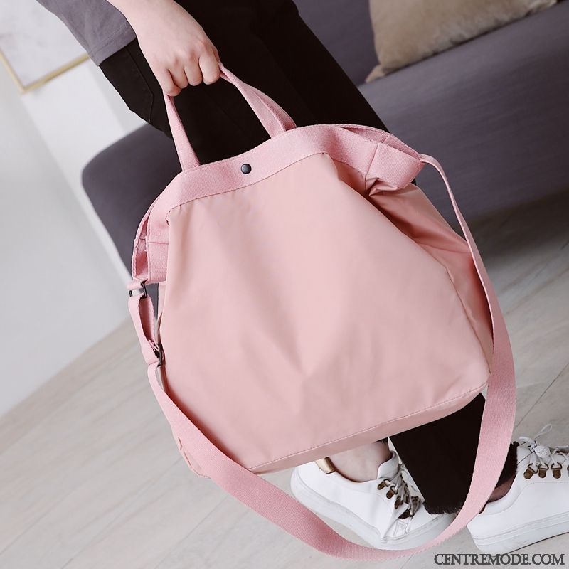 Sac À Dos Randonnée Femme Banlieue Lumière Aptitude Petit Voyage Portable Rose