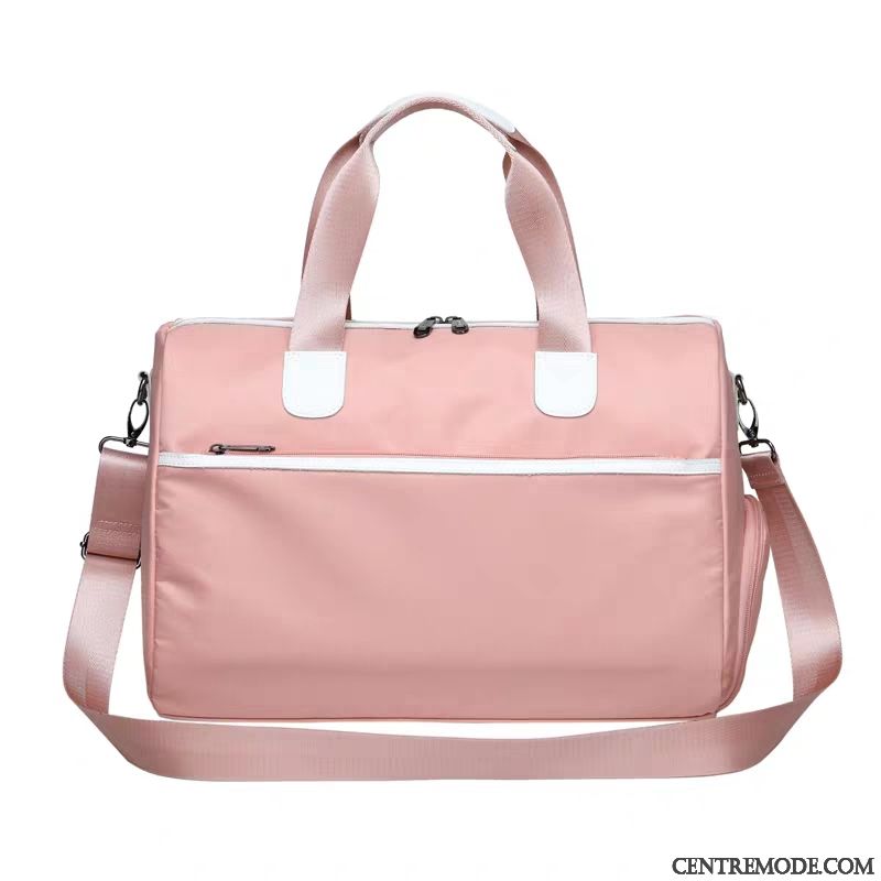 Sac À Dos Randonnée Femme Court Voyage Nager Grande Capacité Aptitude Tendance Rouge Rose