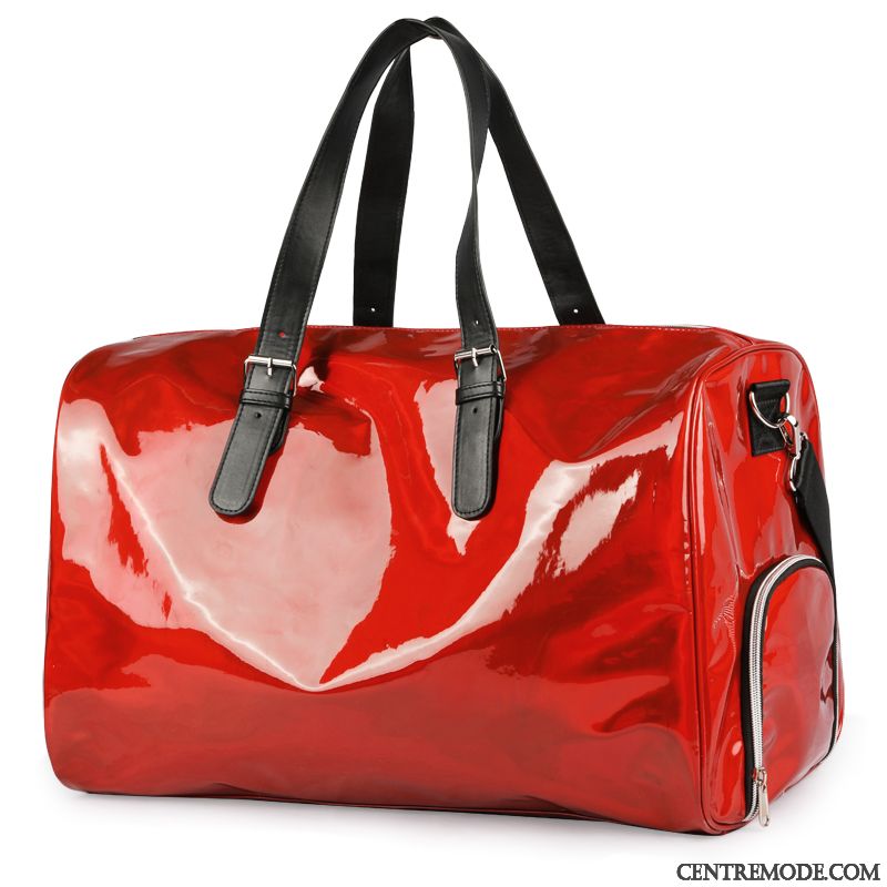 Sac À Dos Randonnée Femme Voyage Réseau Sport Coloré Homme Portable Rouge