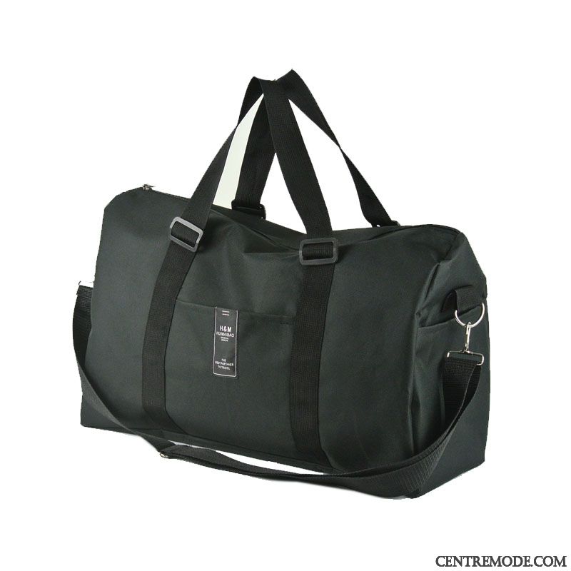 Sac À Dos Randonnée Homme Sac De Sport Tourisme Voyage Femme Lumière Court Noir