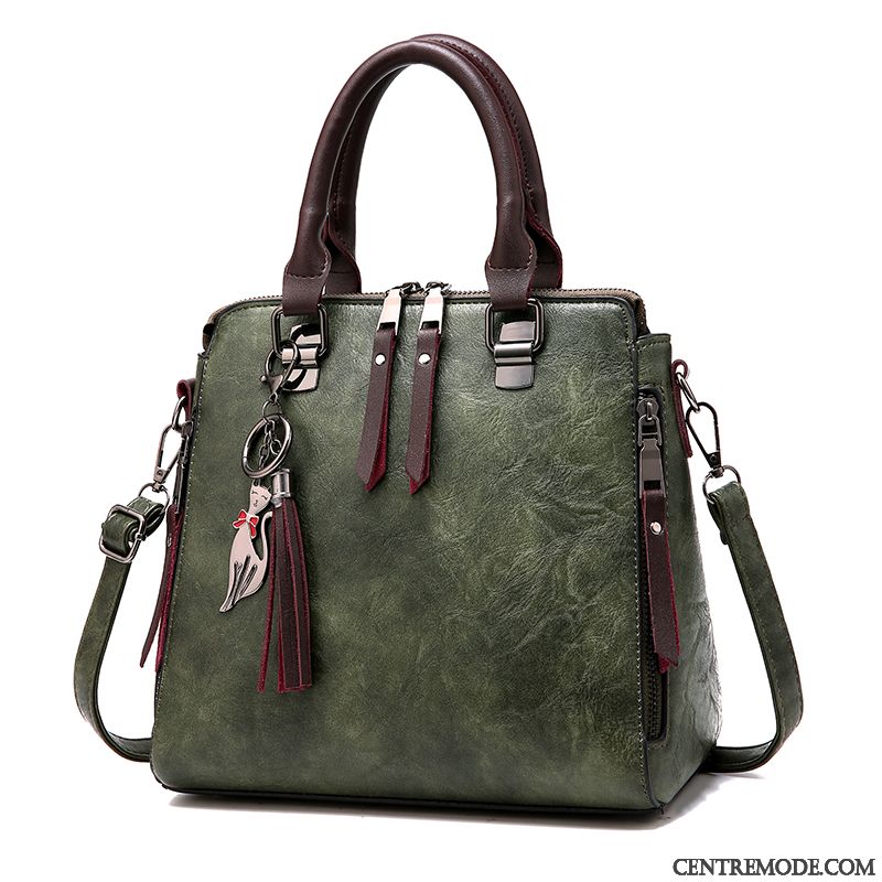 Sac À Main Femme Le Nouveau Paquet Shell All-match Mode Tendance Simple Vert