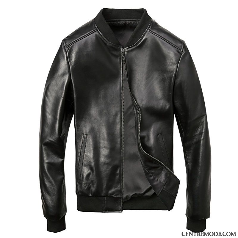 Veste Cuir Homme Vin Rouge Lavande, Veste En Cuir Homme Pas Cher