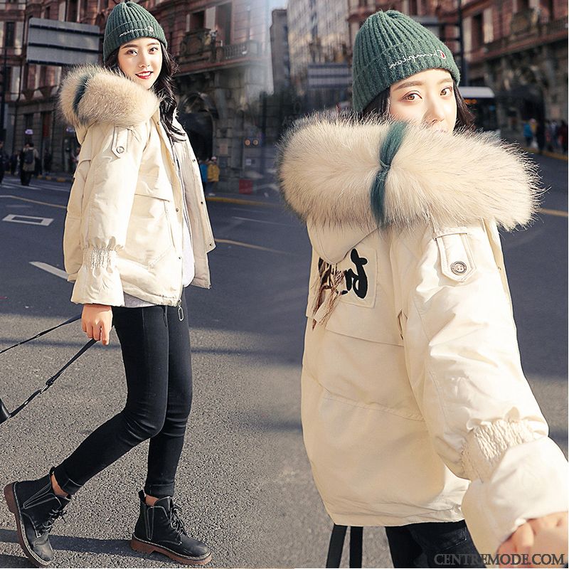 Veste En Coton Femme Vêtements D'hiver Tendance Vêtements Matelassé Baggy Matelassée Court