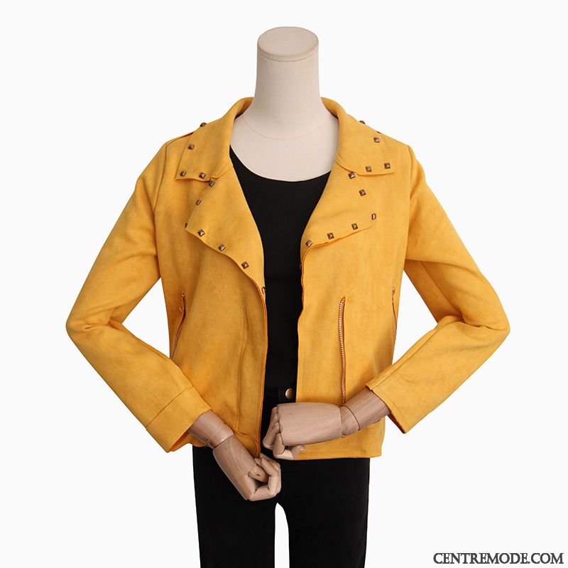 Veste En Cuir Mode Femme Soldes, Blouson Cuir Fourrure Violette Antique Noir